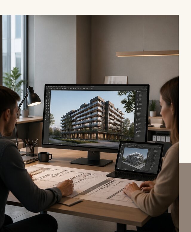 3D визуализация архитектуры и объектов строительства в Дзержинском