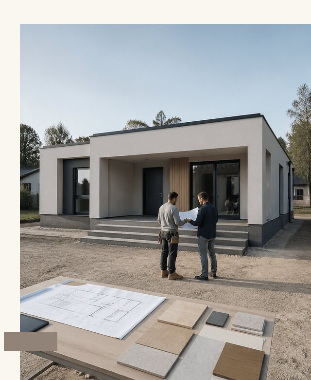 Одноэтажный дом из газобетона под ключ в Дзержинском от 6652100 р. | А3дПро-Дзж