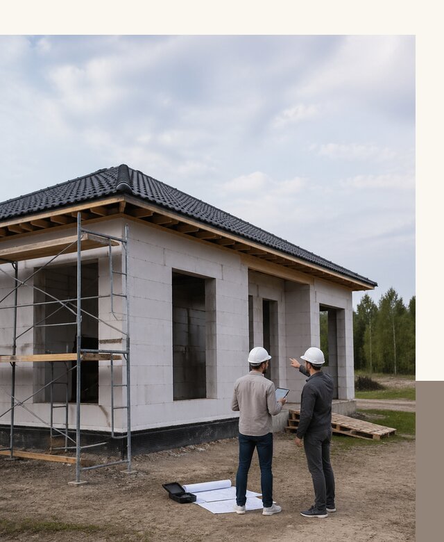 Проектирование одноэтажных домов из газобетона в Дзержинском